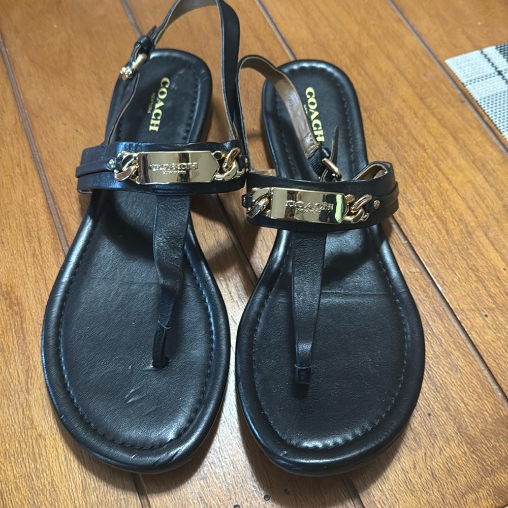 Coach sandals size 8